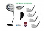 AGXGOLF BOYS GRAPHITE GOLF EXEC SET wDRIVER+FAIRWAY WOOD+HYBRID+IRONS. FINAL SALE!!!
